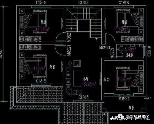 進(jìn)深只有9米怎么設(shè)計(jì)農(nóng)村自建房？這5款農(nóng)村別墅，一層二層三層都有