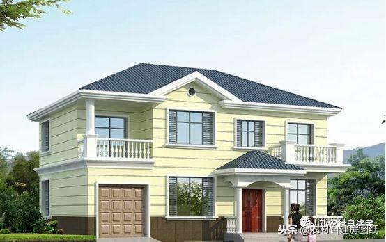 進(jìn)深只有9米怎么設(shè)計(jì)農(nóng)村自建房？這5款農(nóng)村別墅，一層二層三層都有