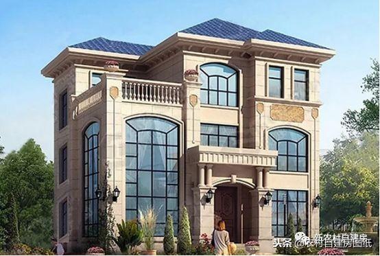 進(jìn)深只有9米怎么設(shè)計(jì)農(nóng)村自建房？這5款農(nóng)村別墅，一層二層三層都有