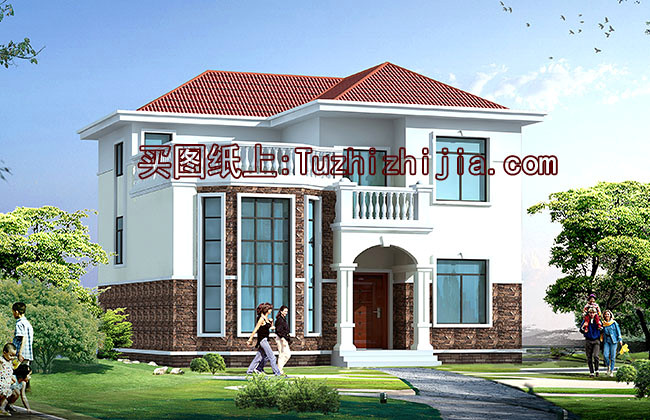 8套農(nóng)村18萬元二層小樓圖，好看又實(shí)用，一起來看看吧！