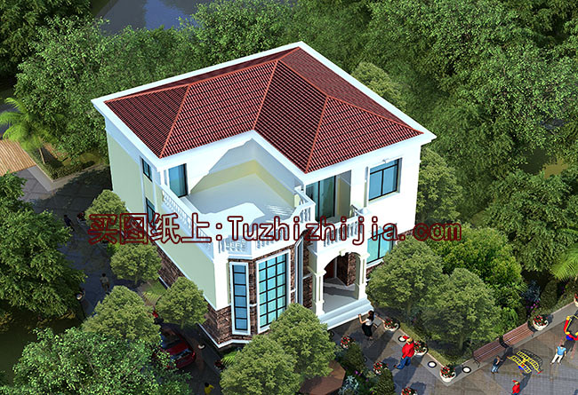 8套農(nóng)村18萬元二層小樓圖，好看又實(shí)用，一起來看看吧！