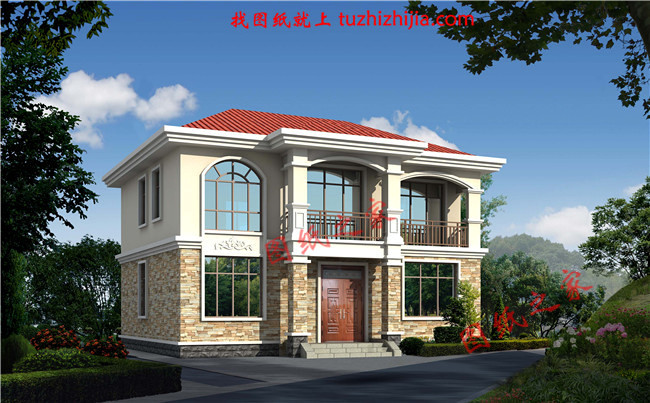 8套農(nóng)村18萬元二層小樓圖，好看又實(shí)用，一起來看看吧！