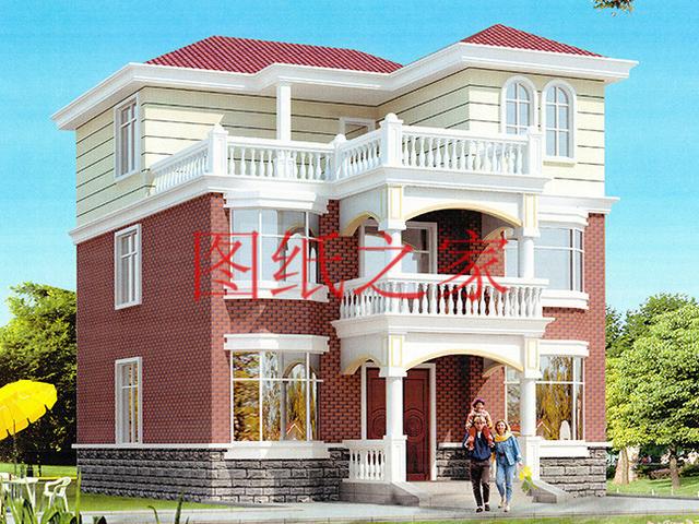 5套三間三層別墅，開間10米占地100平左右，精致又大氣！