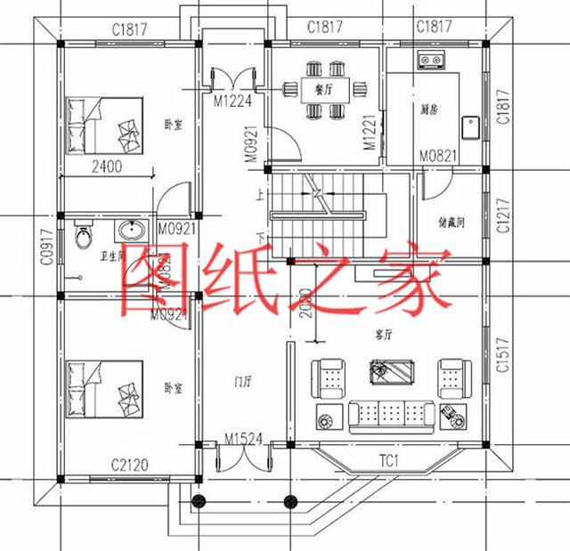 11x11米經(jīng)典二層別墅，精致漂亮、溫馨舒適，25萬就能建好！