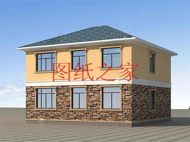 11x11米經(jīng)典二層別墅，精致漂亮、溫馨舒適，25萬就能建好！