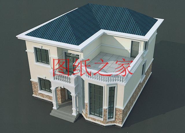 11x11米經(jīng)典二層別墅，精致漂亮、溫馨舒適，25萬就能建好！