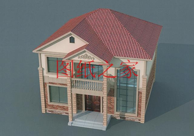 11x11米經(jīng)典二層別墅，精致漂亮、溫馨舒適，25萬就能建好！