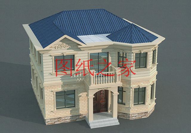 11x11米經(jīng)典二層別墅，精致漂亮、溫馨舒適，25萬就能建好！