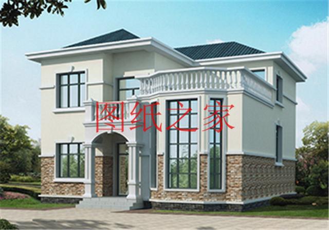 11x11米經(jīng)典二層別墅，精致漂亮、溫馨舒適，25萬就能建好！