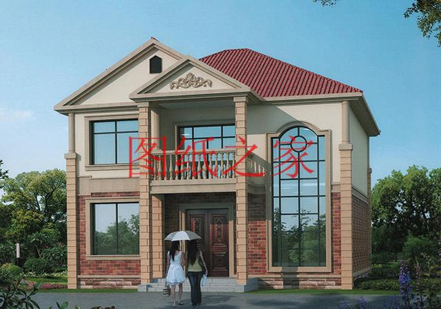 11x11米經(jīng)典二層別墅，精致漂亮、溫馨舒適，25萬就能建好！