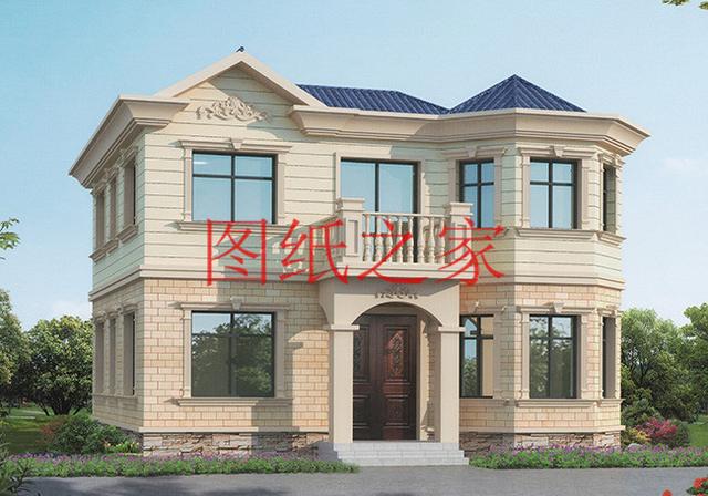 11x11米經(jīng)典二層別墅，精致漂亮、溫馨舒適，25萬就能建好！