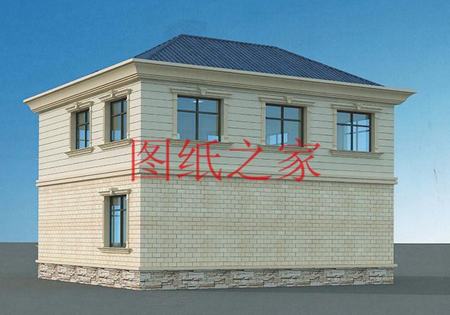 11x11米經(jīng)典二層別墅，精致漂亮、溫馨舒適，25萬就能建好！