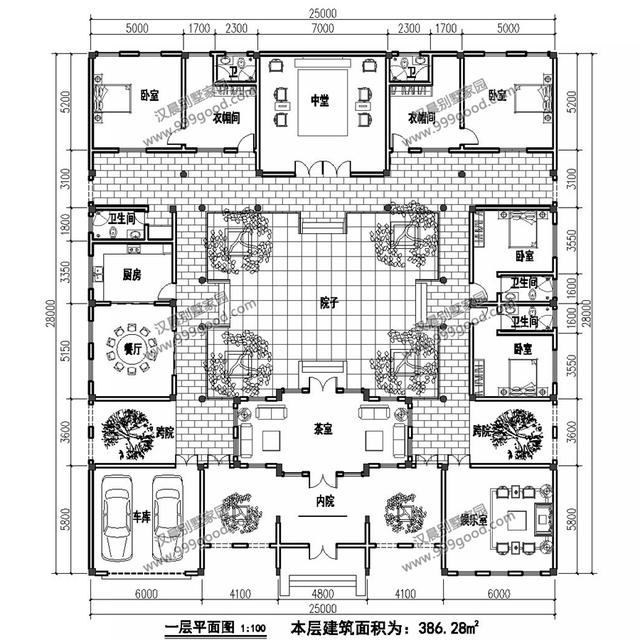 最美的農村一層中式四合院，武漢黃總蓋完這套別墅，全村人都羨慕！