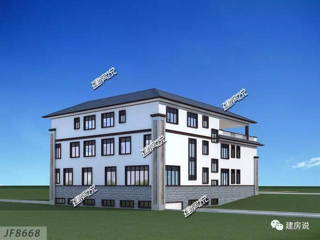 蓋了這棟中式別墅，全村都羨慕我，鄰居天天來參觀