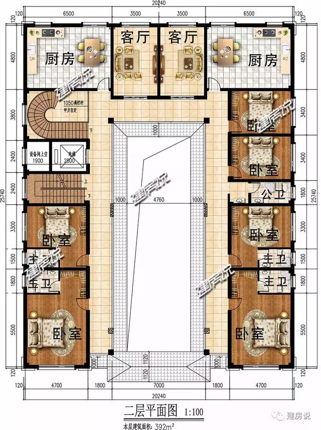 蓋了這棟中式別墅，全村都羨慕我，鄰居天天來參觀