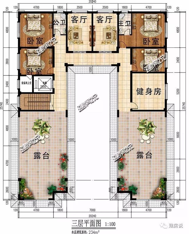 蓋了這棟中式別墅，全村都羨慕我，鄰居天天來參觀