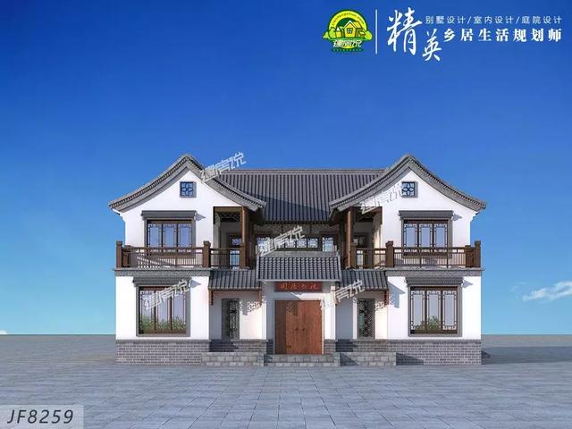 最漂亮的農(nóng)村自建別墅，傳統(tǒng)四合院，真是美極了