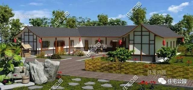 回老家自建房，來?xiàng)澲惺胶显涸趺礃?？這幾套3合院4合院隨你挑