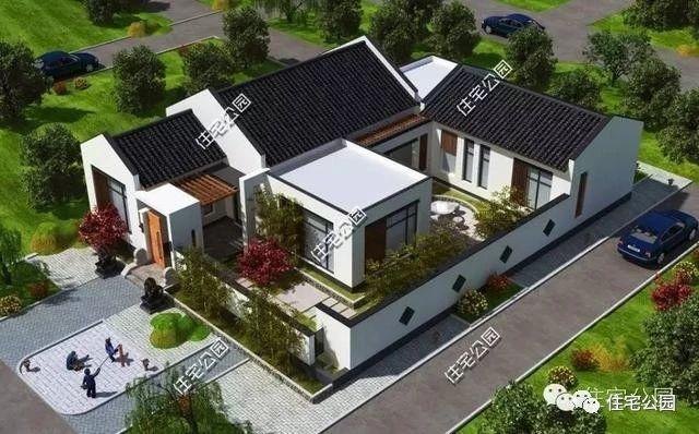 回老家自建房，來?xiàng)澲惺胶显涸趺礃?？這幾套3合院4合院隨你挑