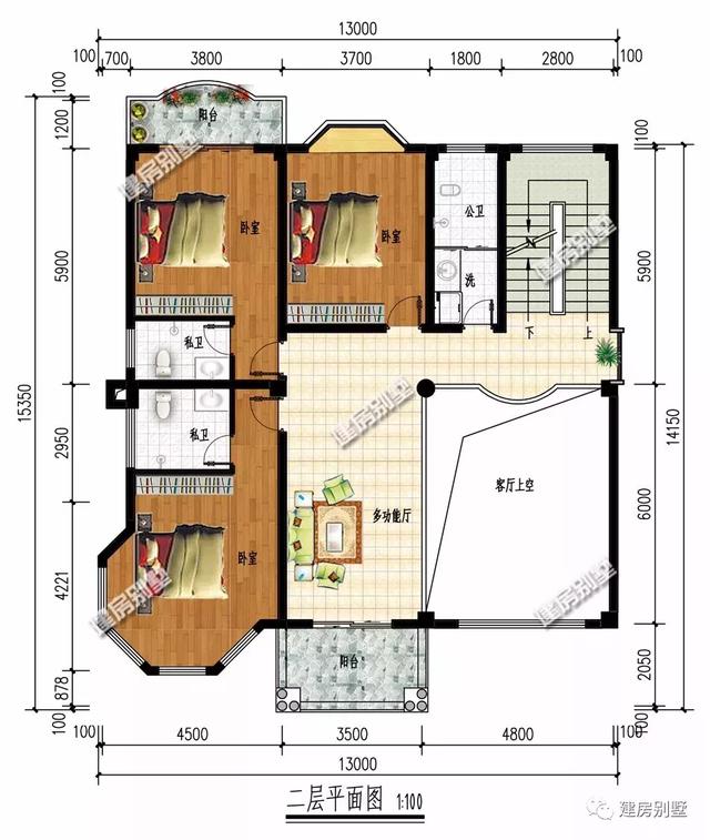 13X14.15米聯(lián)排別墅，豪華住宅還帶地下室，奢華又有品位