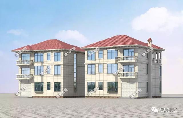 13X14.15米聯(lián)排別墅，豪華住宅還帶地下室，奢華又有品位