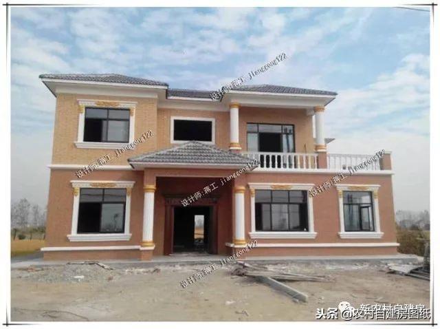 家里人多先別慌，這5款多臥室二層別墅設計圖，親戚再多也不怕