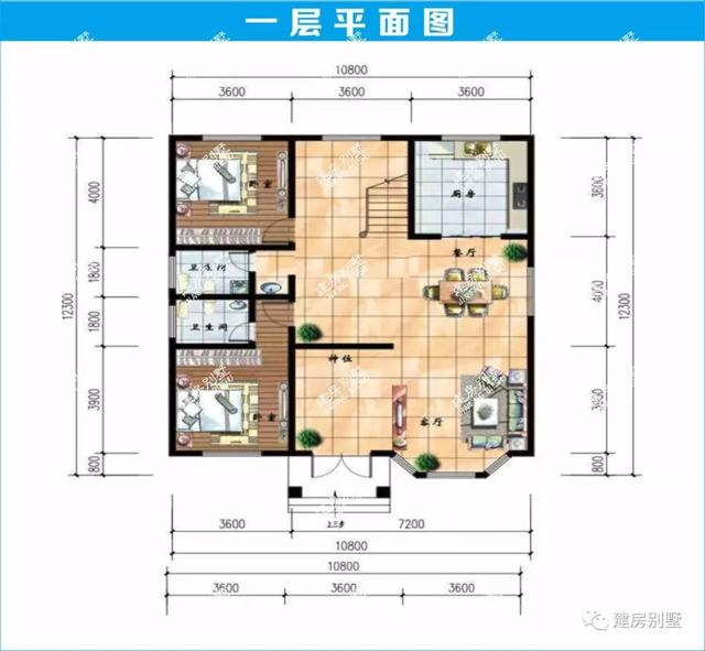 寬11米的農村自建別墅設計，通透又大氣，住著舒服、生活方便