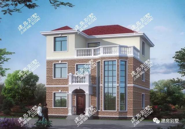 寬11米的農村自建別墅設計，通透又大氣，住著舒服、生活方便