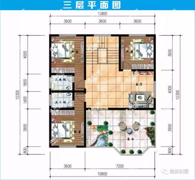 寬11米的農村自建別墅設計，通透又大氣，住著舒服、生活方便