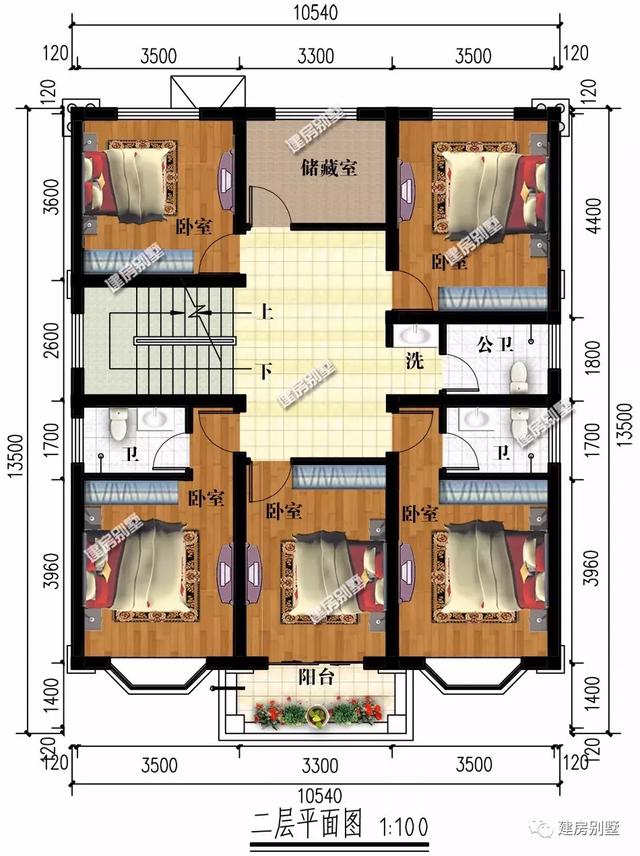 寬11米的農村自建別墅設計，通透又大氣，住著舒服、生活方便