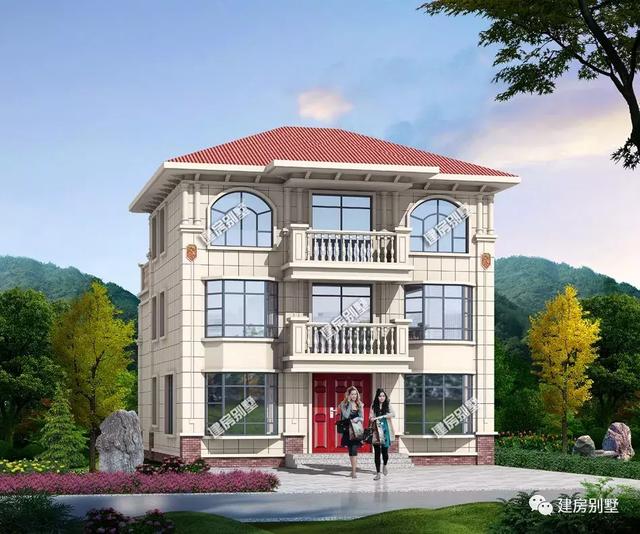 寬11米的農村自建別墅設計，通透又大氣，住著舒服、生活方便