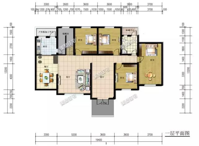 6套帶挑空客廳的簡(jiǎn)歐風(fēng)農(nóng)村別墅設(shè)計(jì)，建好就是村里地標(biāo)