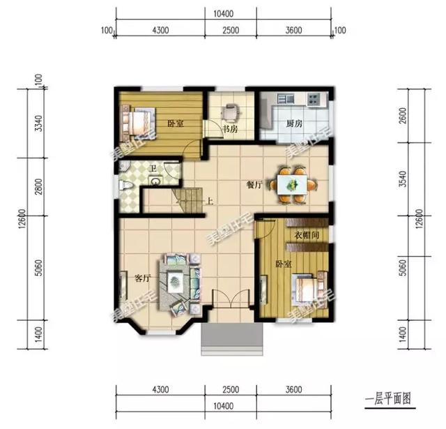 6套帶挑空客廳的簡(jiǎn)歐風(fēng)農(nóng)村別墅設(shè)計(jì)，建好就是村里地標(biāo)