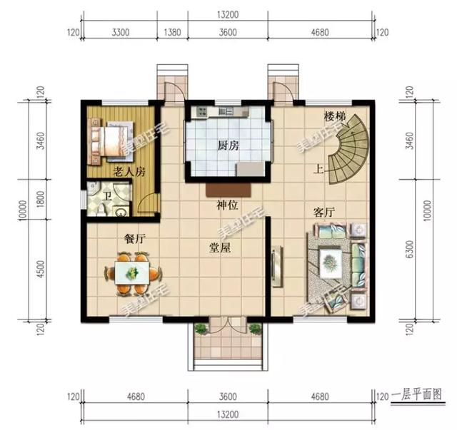 6套帶挑空客廳的簡(jiǎn)歐風(fēng)農(nóng)村別墅設(shè)計(jì)，建好就是村里地標(biāo)