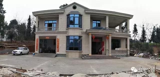 湖南農村自建二層小洋樓，60萬包還主體裝修，回老家蓋房就是省錢