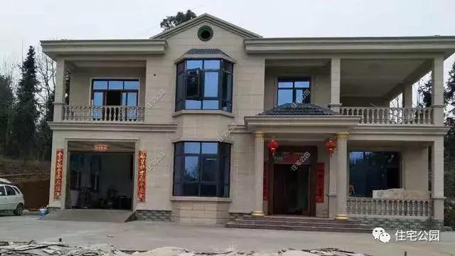 湖南農村自建二層小洋樓，60萬包還主體裝修，回老家蓋房就是省錢