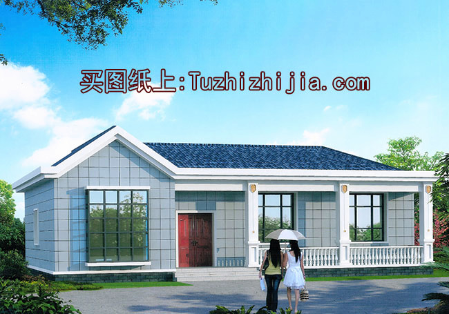 8套農(nóng)村漂亮三間平房圖片，非常適合在農(nóng)村修建！