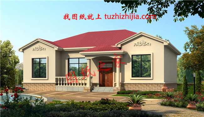 8套農(nóng)村漂亮三間平房圖片，非常適合在農(nóng)村修建！