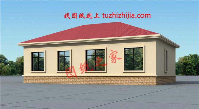 8套農(nóng)村漂亮三間平房圖片，非常適合在農(nóng)村修建！