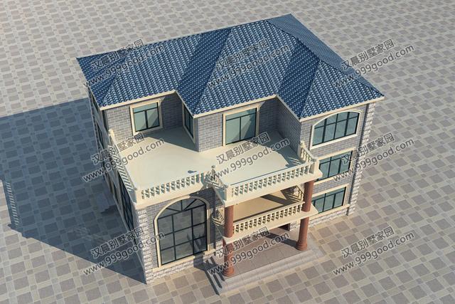 別墅建成之后比效果圖還好看！14.1X11.3米才40萬真是優(yōu)秀！