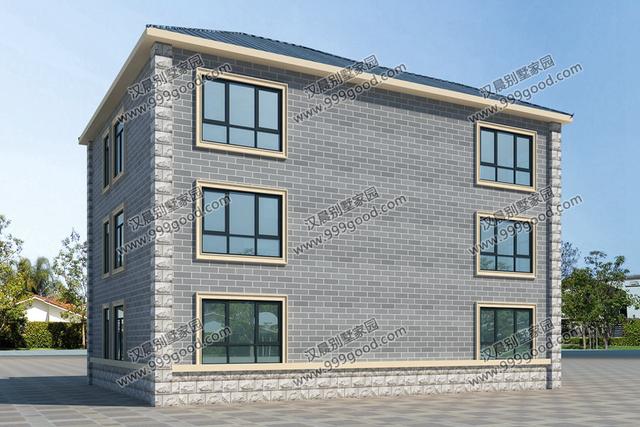 別墅建成之后比效果圖還好看！14.1X11.3米才40萬真是優(yōu)秀！