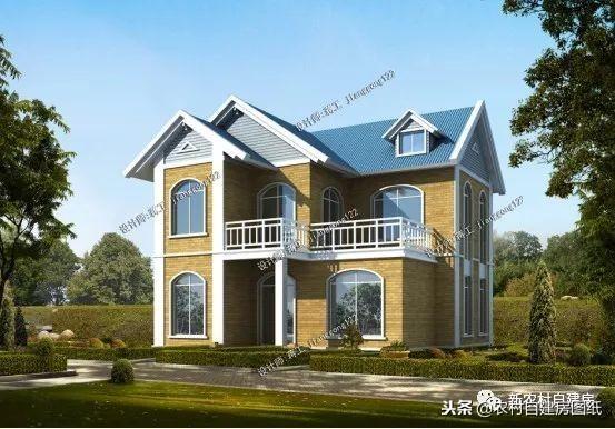 高逼格兩層農(nóng)村自建別墅，主體造價(jià)還不到15萬，你敢這么建嗎？