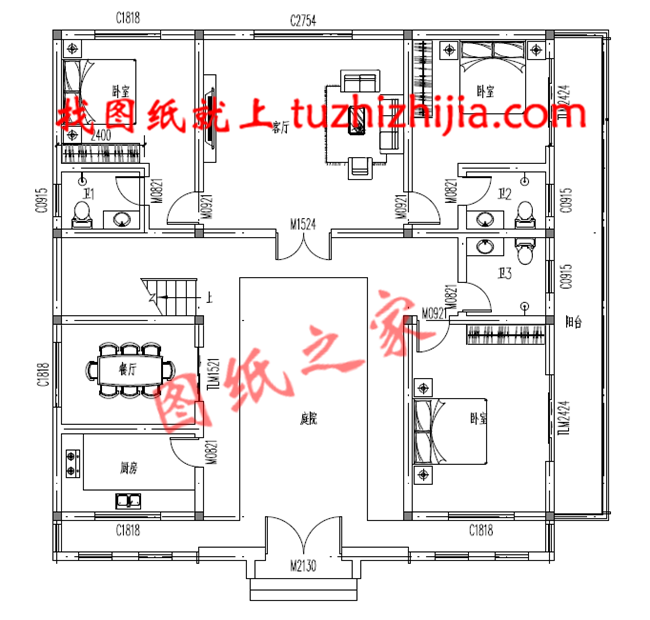 最適合農(nóng)村的四合院圖片，農(nóng)村四合院圖片大全！