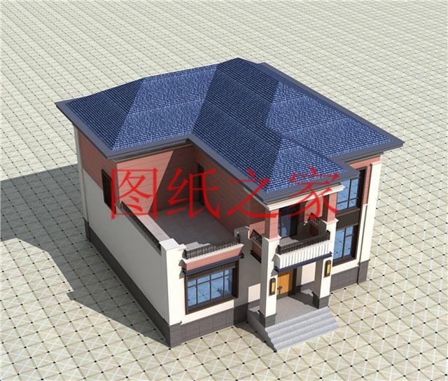 5套開間12米的二層別墅，戶型方正實用，人人都喜歡！