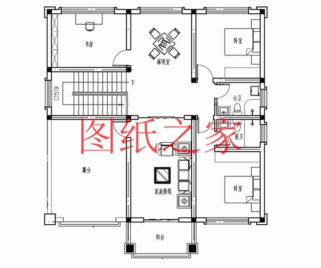 5套開間12米的二層別墅，戶型方正實用，人人都喜歡！
