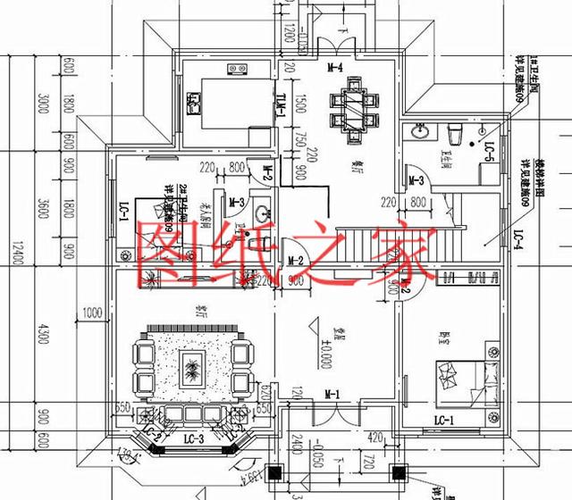 5套開間12米的二層別墅，戶型方正實用，人人都喜歡！
