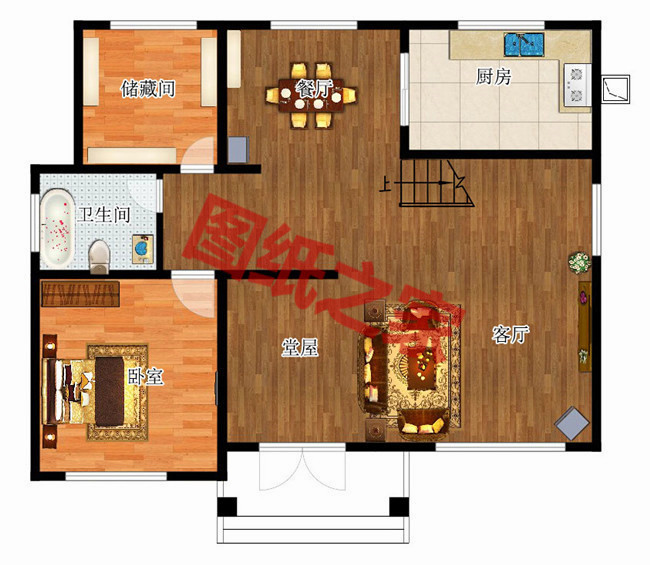 農(nóng)村自建20萬二層小樓圖，看著舒心，住著舒服！