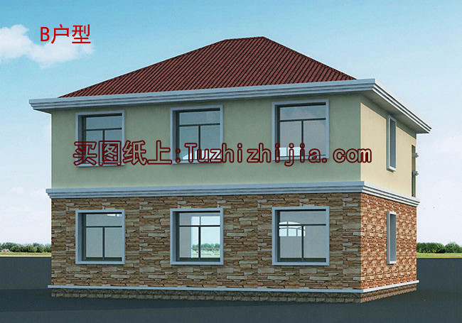 農(nóng)村自建20萬二層小樓圖，看著舒心，住著舒服！