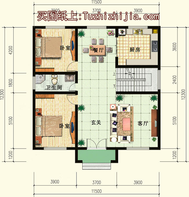 農(nóng)村自建20萬二層小樓圖，看著舒心，住著舒服！