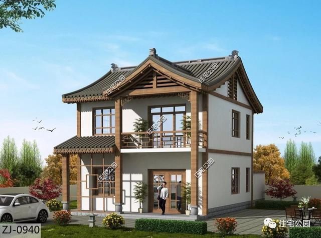 見(jiàn)多了農(nóng)村自建的中式別墅，不如換個(gè)口味，這套日式讓你眼前一亮